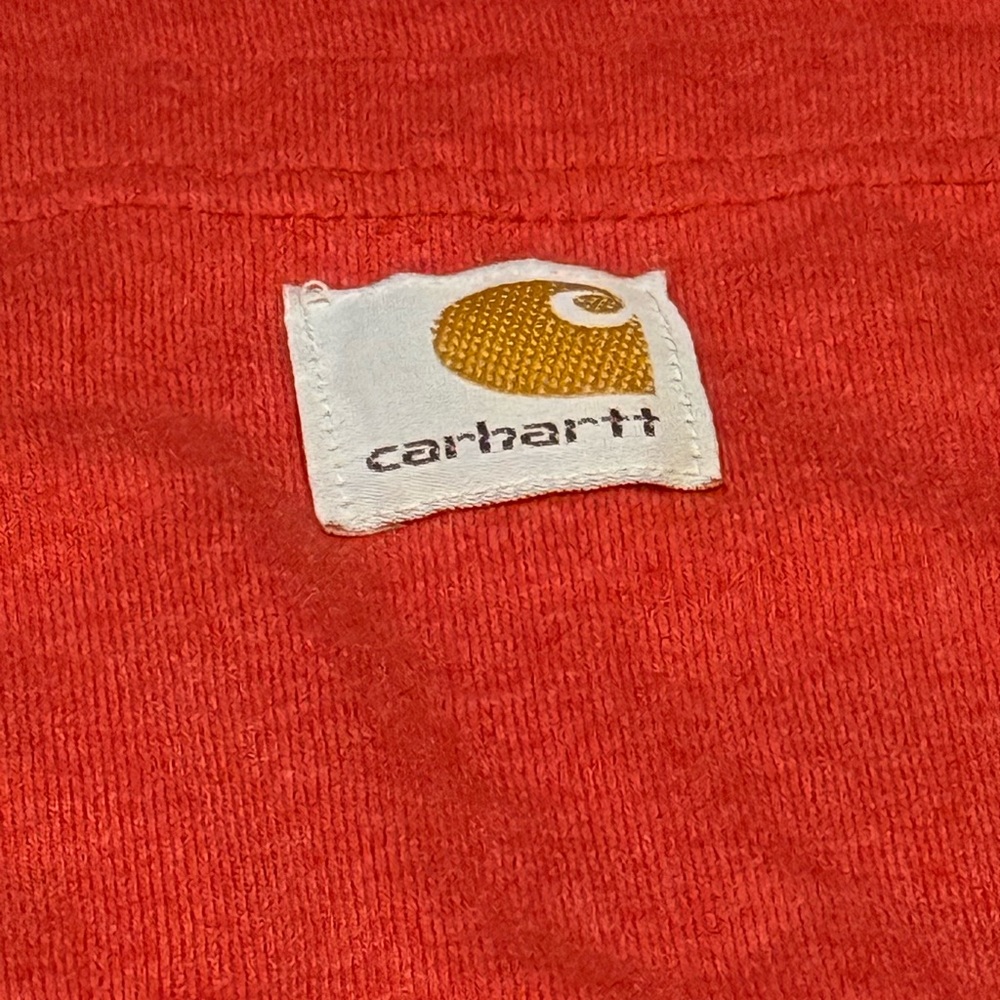 Carhartt Long Sleeve Pocket Tee in Bright Red - Picture 2 of 6